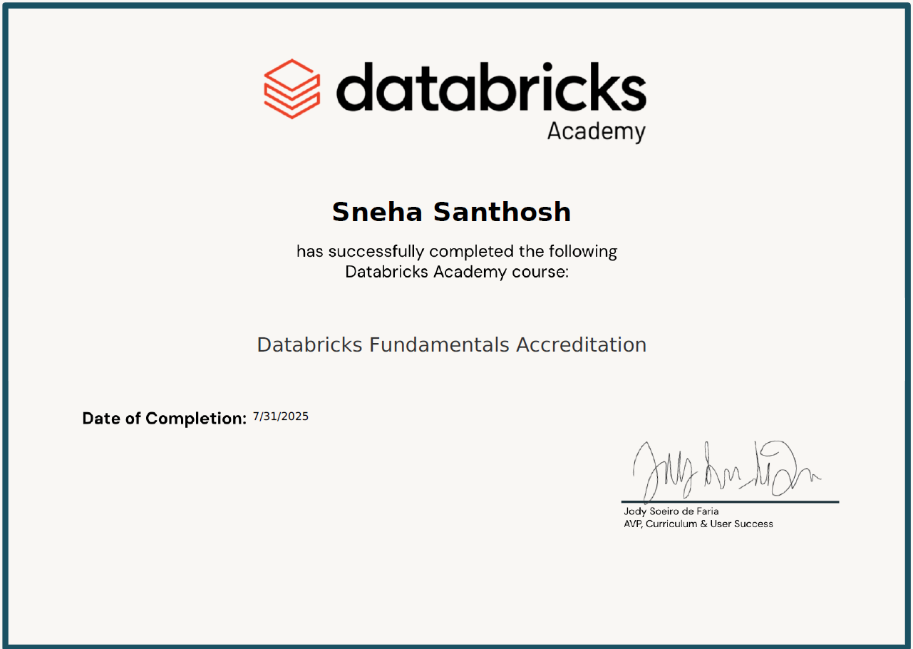 Academy Accreditation - Databricks Fundamentals